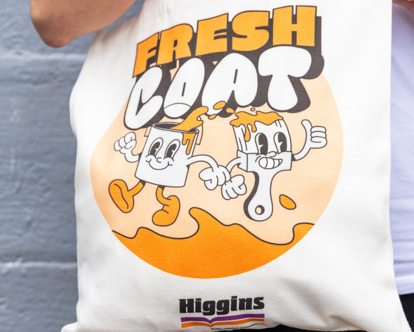 Higgins Fresh Coat campaign